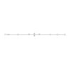 Gucci Icon 18ct White Gold Heart Bracelet YBA729383003 - Size M