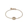 Gucci Interlocking Rose Gold Diamond Bracelet YBA786749001 - size M