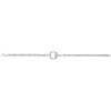 Gucci Horsebit White Gold Diamond Bracelet YBA832319001 - Size M