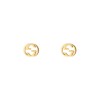 Gucci Interlocking 18ct Yellow Gold Stud Earrings YBD662111002