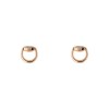 Gucci Horsebit Rose Gold & Diamond Ladies Earrings YBD796166001