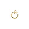 Gucci 18ct Yellow Gold Interlocking Hoop Earrings YBD A000NA 001