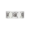 Gucci Ghost 9mm Skull Ring YBC455318001