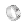 Gucci Ghost 9mm Skull Ring YBC455318001