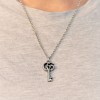 Gucci GG Marmont Key Sterling Silver Necklace YBB627757002
