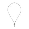 Gucci GG Marmont Key Sterling Silver Necklace YBB627757002