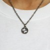 Gucci Interlocking 45cm Sterling Silver Necklace YBB455307002