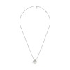 Gucci Interlocking Sterling Silver Necklace YBB776996002