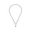 Gucci Trademark Sterling Silver Necklace YBB796342001