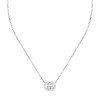 GUCCI Sterling Silver Interlocking Chain Necklet YBB853964001
