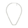 GUCCI Sterling Silver Interlinking Chunky Chain Necklace YBB853967001