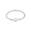 Gucci Trademark Sterling Silver 17cm Bracelet YBA779169002 - Size M