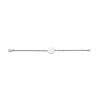 Gucci Trademark Sterling Silver 19cm Bracelet YBA779169002 - Size XL
