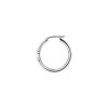 Gucci Interlocking Silver Hoop Earrings