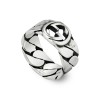 Gucci Interlocking Sterling Silver 8mm Ring YBC661515002