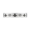 Gucci Signature Bee Ring Silver 4mm YBC729898002