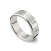 Gucci Signature GG Wide Sterling Silver Ring YBC814720001