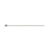 Gucci Silver and Blue Boule Bracelet YBA753437001 - Size L