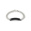 Gucci Tag Sterling Silver Chain Bracelet YBA797167001 - Size XL 