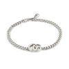 Gucci GG Marmont Silver Chain Bracelet YBA814917001 - Size S