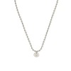 Gucci Silver and Blue Boule Necklace YBB753438002