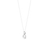 Georg Jensen Infinity Sterling Silver Twist Pendant 10013929