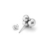 Georg Jensen Moonlight Grapes Sterling Silver Stud Earrings 10019038