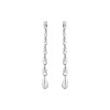 Georg Jensen REFLECT Silver Extra Long Drop Earrings 20001302