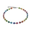 Coeur De Lion Geocube Multi-Coloured Crystal Beaded Necklace 4409/10-1500
