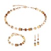 Coeur De Lion GeoCUBE® Iconic Mocha Mousse Necklace 2838101100