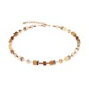 Coeur De Lion GeoCUBE® Iconic Mocha Mousse Necklace 2838101100
