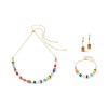 Coeur De Lion Vibrant Multicolour Geo Cube Earrings 3035/21-1582