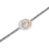 Olivia Burton Signature Celestial Star and Moon Silver Tone Bracelet 24100470