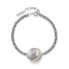 Olivia Burton Signature Celestial Star and Moon Silver Tone Bracelet 24100470