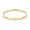 Olivia Burton Classic Mini Heart Gold Plated Bangle 24100466