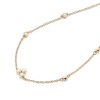 Olivia Burton Classic Yellow Gold Plated Pearl Cluster Necklace 24100070
