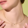 Olivia Burton Classic Yellow Gold Plated Pearl Cluster Necklace 24100070