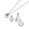 Olivia Burton Charms Silver Ladies Necklace 24100330