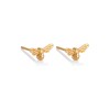 Olivia Burton Lucky Bee Womens Earrings OBJAME23N Gold