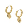 Olivia Burton Gold Celestial Sun Huggie Earrings 24100163