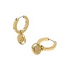 Olivia Burton Gold Celestial Sun Huggie Earrings 24100163