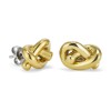 Olivia Burton Lover's Knot Gold Plated Stud Earrings 24100225