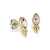 Olivia Burton Classic Dainty Gold Plated Stud Earrings 24100286