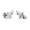 Olivia Burton Signature Honey Bee Silver Tone Stud Earrings 24100478