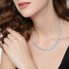BOSS Halia Silver Link Necklace 1580578
