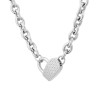 BOSS Dinya Stainless Steel Heart Necklace 1580416