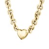 BOSS Honey Love Gold-Tone Heart Charm Necklace 1580637
