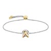 BOSS Harmonie Three Colour Circle Link Toggle Bracelet 1580772