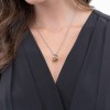 BOSS Harmonie Three Colour Circle Link Pendant Necklace 1580771