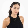 BOSS Divine Silver Tone Stainless Steel Double B Necklace 1580836
